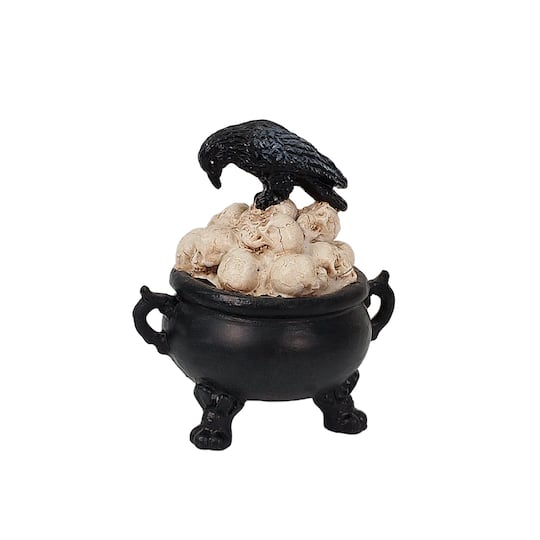 Mini Skull Bowl with Raven by Ashland®
